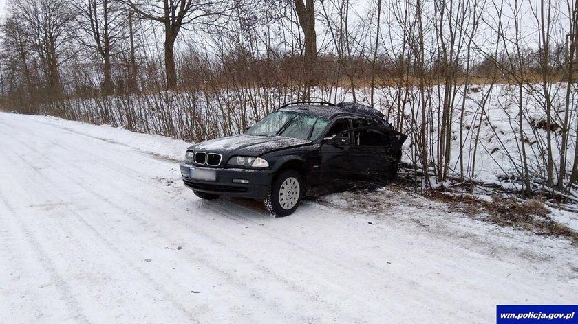 Tragiczny wypadek pod Gołdapią. Matka zginęła na oczach syna