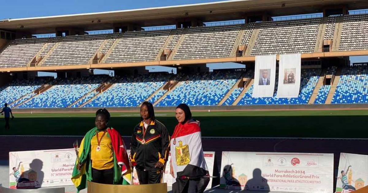 Zinabu Issah snatch gold in discus throw at 2024 Paralympics in Morocco