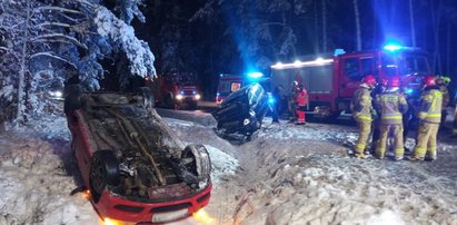 Koszmarny wypadek pod Bytowem. Tróje dzieci w szpitalu