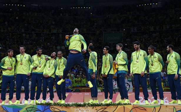 Rio 2016: Brazylijscy siatkarze z olimpijskim złotem. Gładko pokonali Włochów