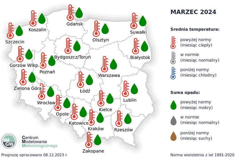 Marzec przyniesie pierwsze mocniejsze akcenty wiosny