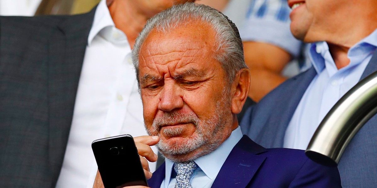 Most of The Apprentice star Alan Sugar's immense wealth doesn't come from his technology ventures