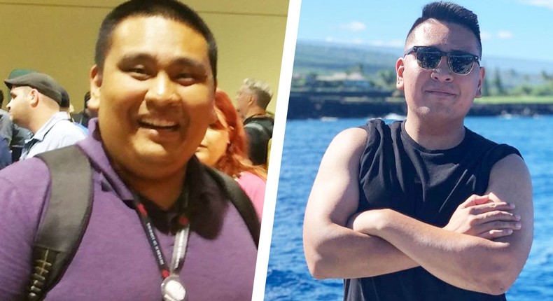 He Made Two Diet Changes and Lost 100 Pounds