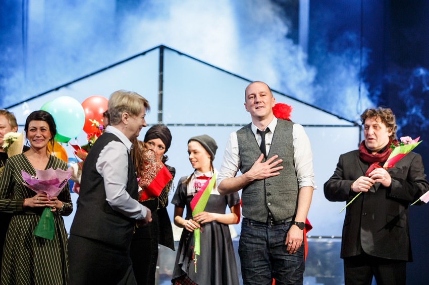 Milan Nešković na premijeri