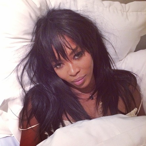 Naomi Campbell była jedną z pierwszych gwiazd, które włączyły się do akcji Wake Up Call