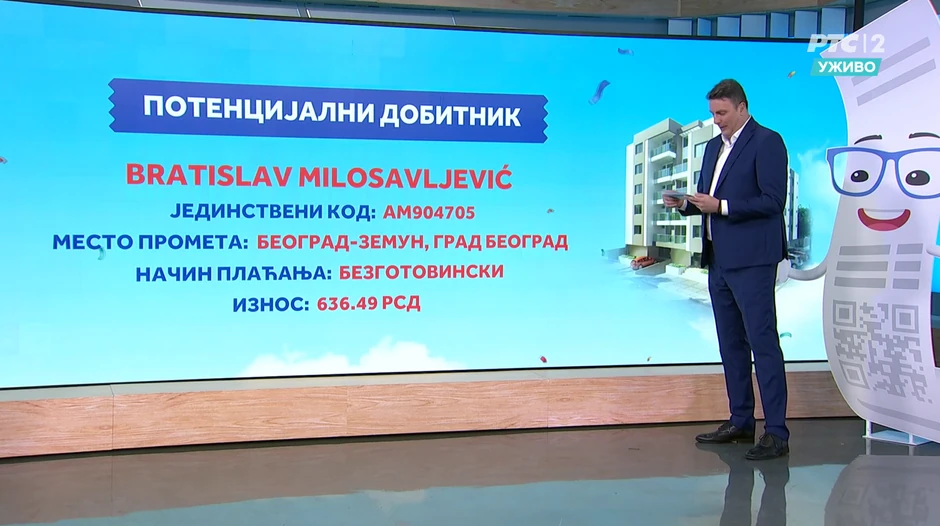 Potencijalni dobitnici u nagradnoj igri "Uzmi račun i pobedi"