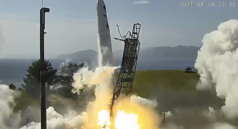 Astra Space's LV0006 test launch on Saturday.
