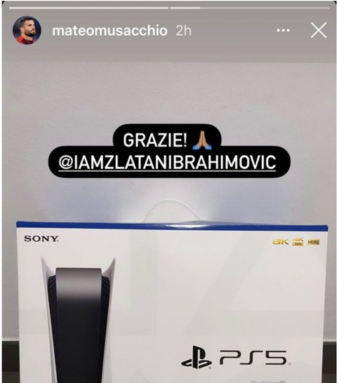 AC Milan players get PlayStation 5 as gift from Zlatan Ibrahimovic 