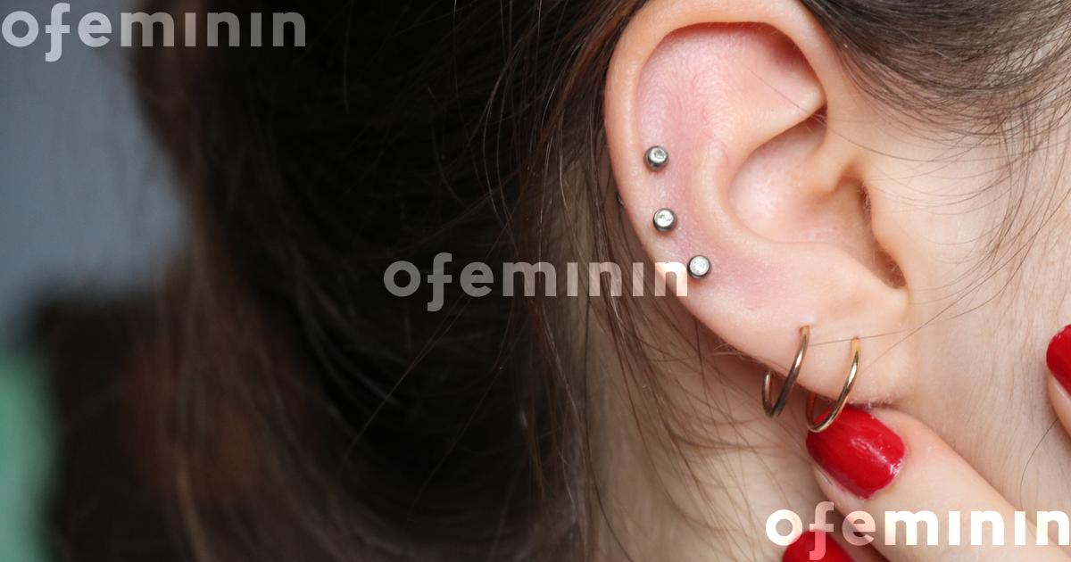Kolczyki w uchu – nazwy, sposoby przekłucia ucha, czas gojenia | Ofeminin
