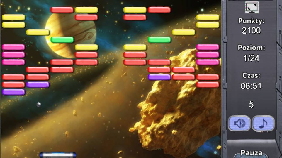 Outer Space Arkanoid