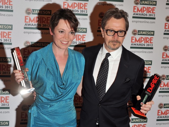 Olivia Colman i Gary Oldman