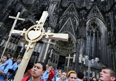 GERMANY-POPE-WYD-PILGRIMS