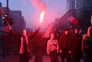 Demonstration at Polish National Independence Day