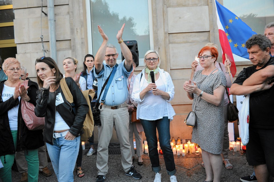 Protest w Szczecinie