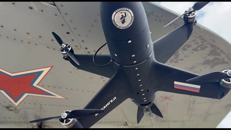 Archanioł podczas testów