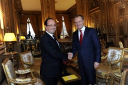 Spotkanie Hollande-Tusk w Paryżu: Unijny budżet, polityka obronna i Mali