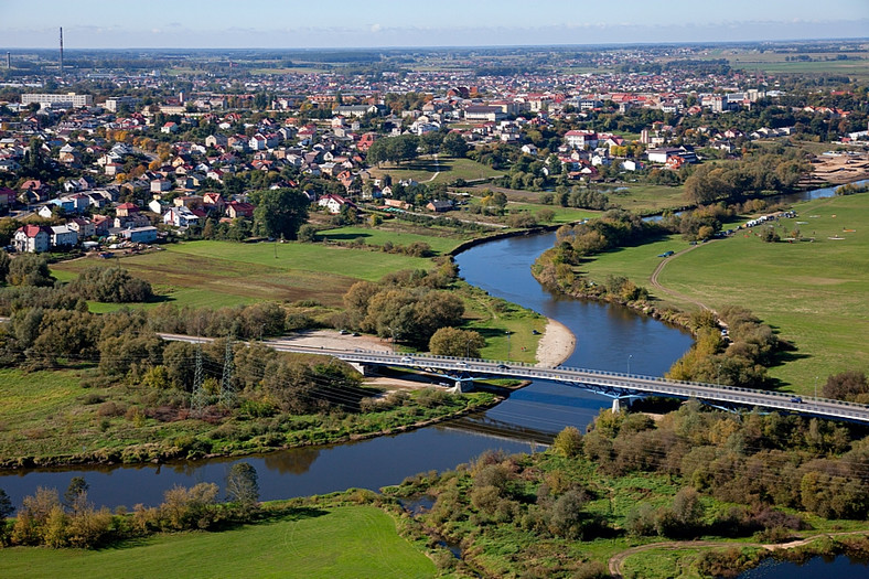 Łomża, widok na miasto