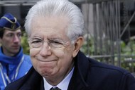 Mario Monti uśmiechnięty