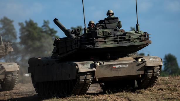 Amerykański czołg Abrams to nowość w polskiej armii