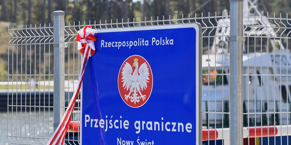 Przejście graniczne otwarto w poniedziałek