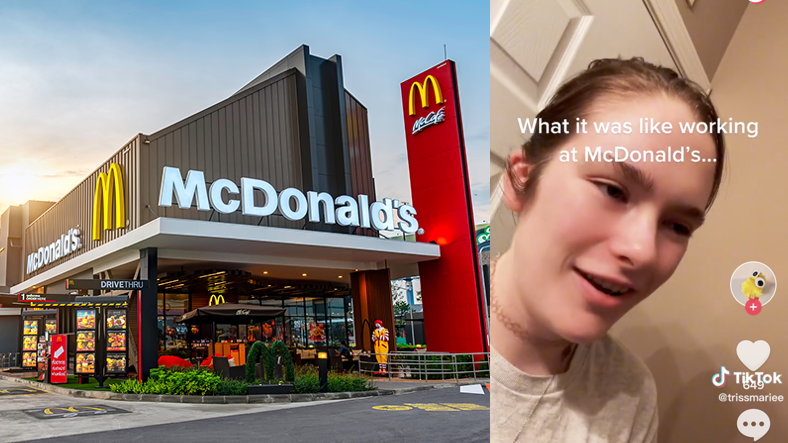 Pracownica McDonald's