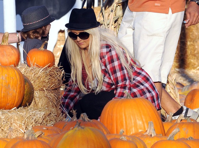 Dynie oglądała także Christina Aguilera z synem Maksem