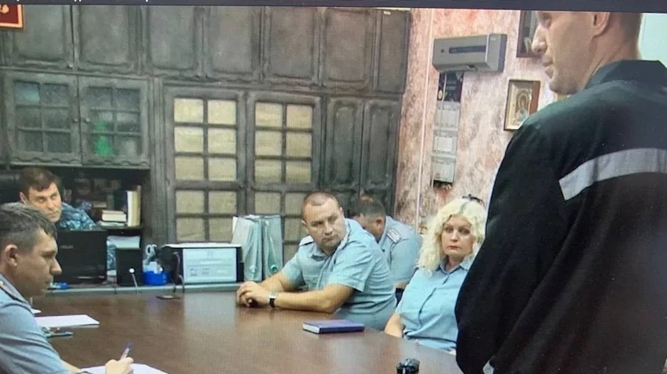 Aleksej Navaljni, fotografija iz zatvora