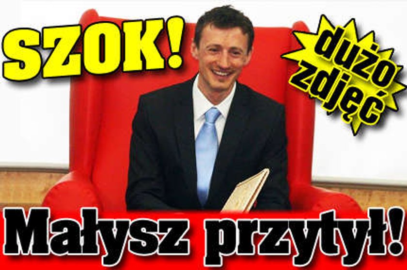 Małysz już przytył! Szok! FOTY