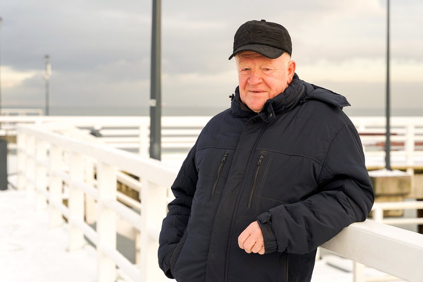 Marian Mierzicki (75 l.): Codziennie chodzę ok. kilometra na spacer na molo. Bardzo się cieszę, że teraz będzie tak pięknie wyglądało!