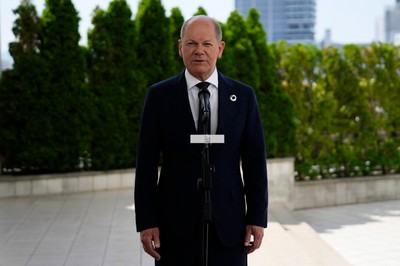 Scholz na szczycie G7. Kanclerz Niemiec nawiązał do 'ważnego przekazu' dla Rosji