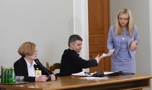Barbara Kijanko zeznaje przed komisją