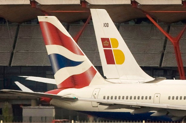 Samoloty linii Iberia i British Airways (2)