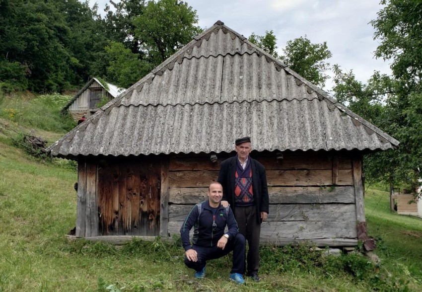 Radovan Roy Dobrašinović sa ocem