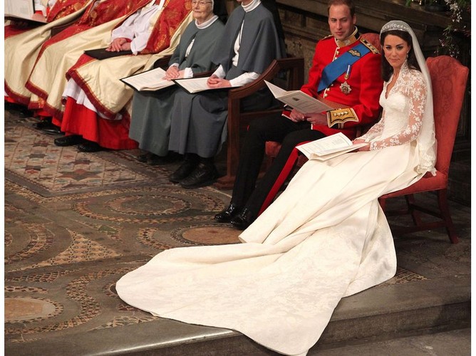 Królewska panna młoda: Kate Middleton na ślubnym kobiercu