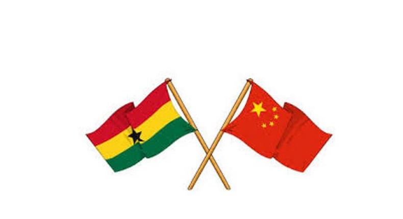 Ghana-China flags: Credit- Source: mrd.gov.gh