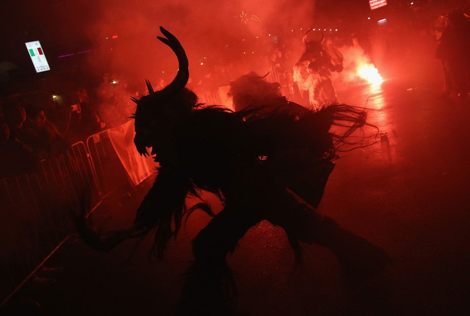 Krampuslauf w Austrii