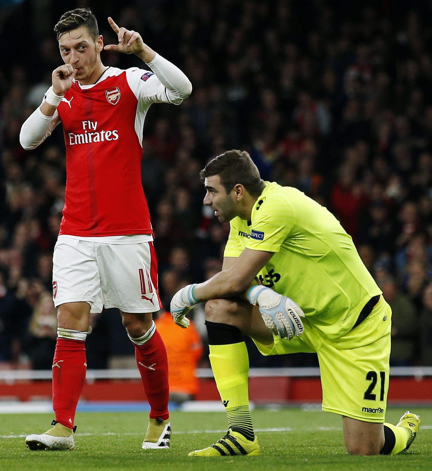 Mesut Oezil zdobył hattricka w meczu Arsenal - Ludogorec Razgrad. Historyczna chwila gwiazdora