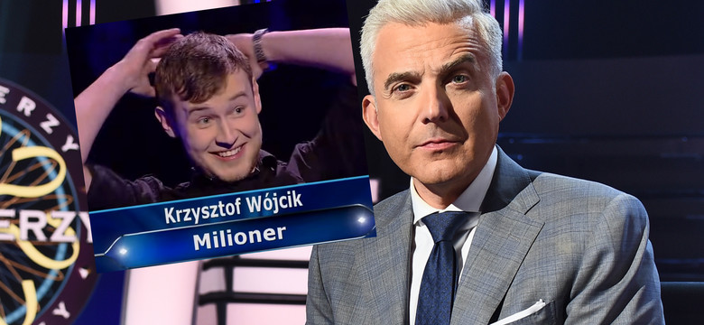 Krzysztof Wójcik jako pierwszy wygrał "Milionerów". Zgłosił się jeszcze raz