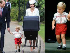 7 fotó, amin György herceg kísértetiesen hasonlít Vilmos hercegre