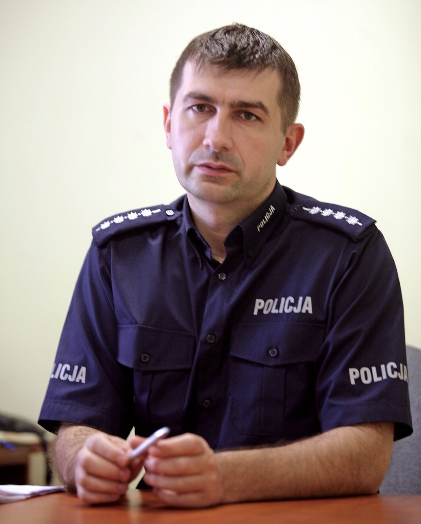 Marek Wypych, rzecznik policji