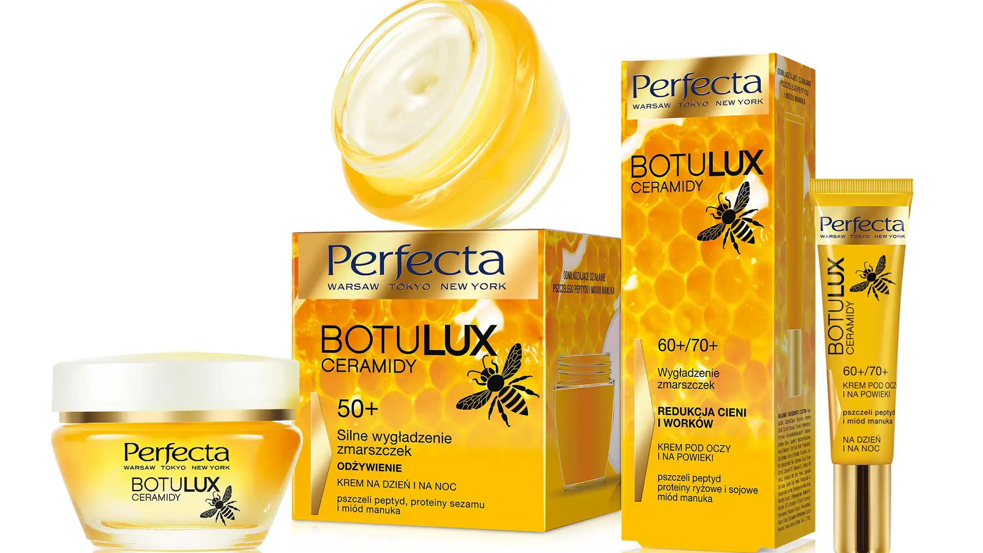 Perfecta BOTULUX - cenne ceramidy i miód manuka.