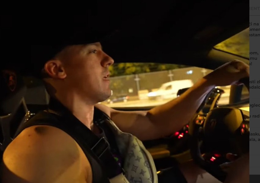 Baka Prase zaustavljen od strane policije