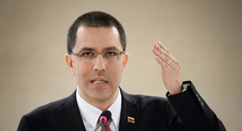 Foreign Minister Jorge Arreaza said Venezueal expects 'gestures' from the EU