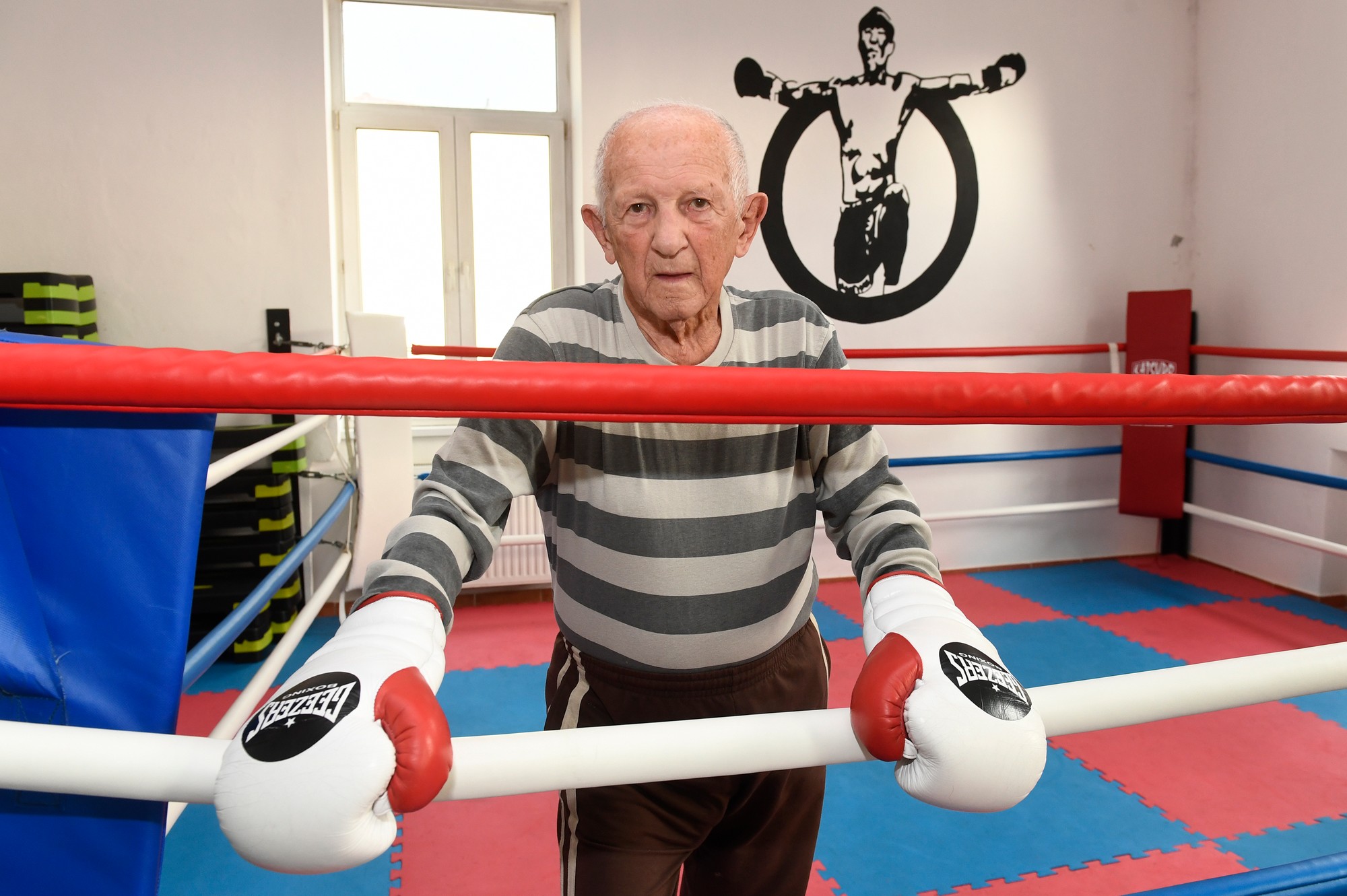 Bývalý olympionik, boxer Ján Zachara.