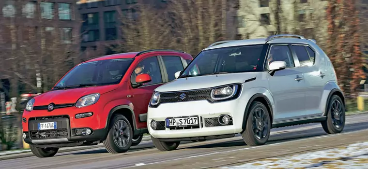 Fiat Panda kontra Suzuki Ignis - czy miejskie auta z napędem 4x4 zawstydzą SUV-y?