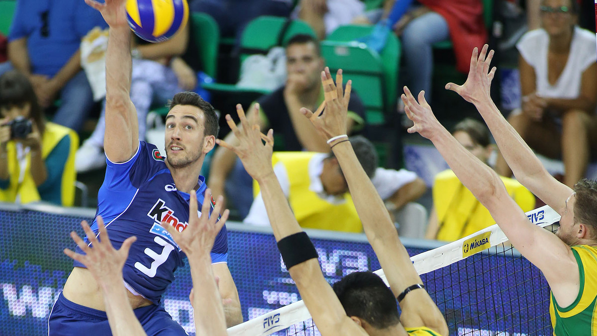 Reprezenatcja Włoch nie przegrała jeszcze seta w turnieju Final Six Ligi Światowej 2014. W piątek we Florencji Italia pokonała Australię 3:0 (25:14, 25:22, 25:21) i wygrała zmagania grupy H. W półfinale Azzurri zmierzą się w sobotę z Brazylią (godz. 20:30), w drugim Amerykanów czeka starcie z rewelacyjnym Iranem (godz. 17:30).