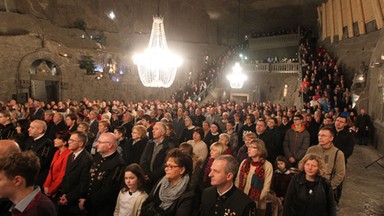 Pierwsza pasterka już za nami. Zgodnie z tradycją - w Kopalni Soli "Wieliczka"