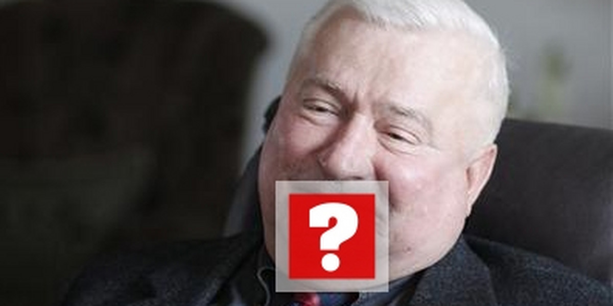 Szok! Wałęsa zgolił wąsy!