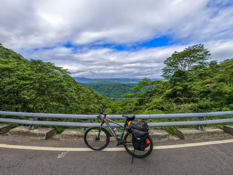 Trasa rowerowa wokół Tajwanu. Kolekcja własna