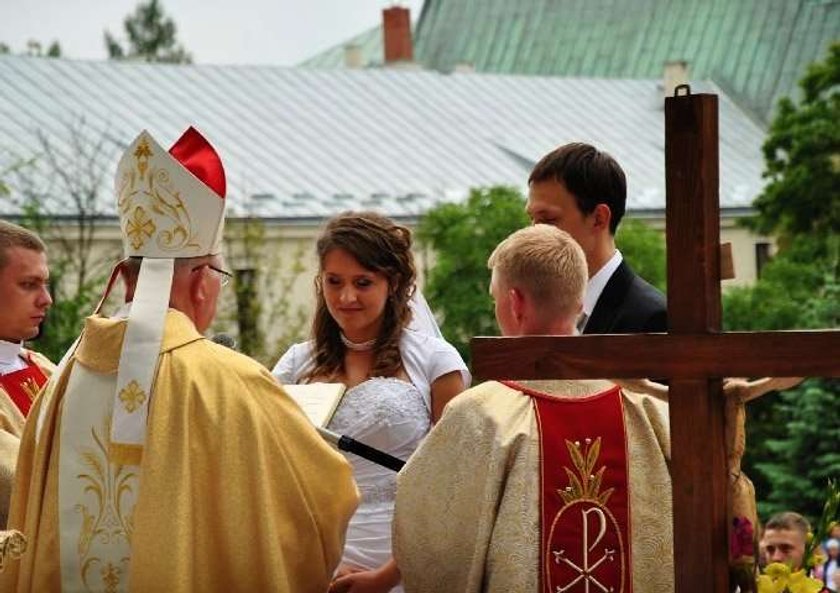 Wzięli ślub na pielgrzymce!